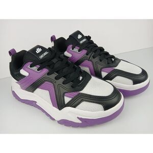 Decibel Shoes Men's Size US 10  Purple/White/Black DBVOL1, New Without Box